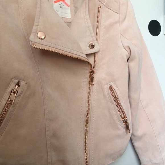 Pink moto jacket - Picture 3 of 3